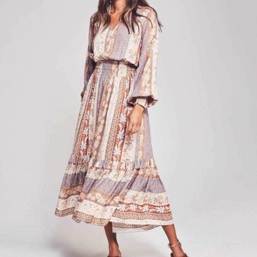 Mae Dress from Faherty - Ashford Print - Size XS